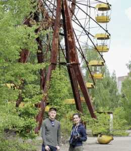 Still from 'Birdsong' (Pripyat ferris wheel)
