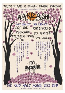 Wakizashi Festival, Bristol, 22nd & 23rd October 2016