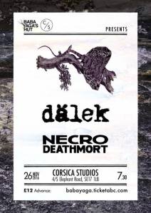 Dälek + Necro Deathmort, 26th November 2016