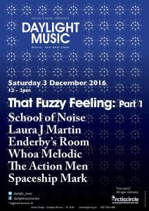 That Fuzzy Feeling, Part 1, 3rd December 2016