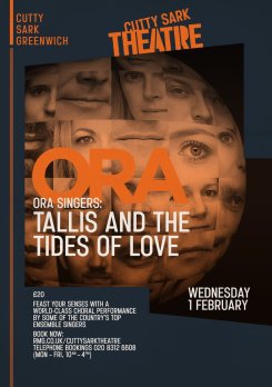 ORA - 'Thomas Tallis & The Tides of Love" - 1st February 2017