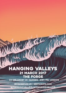 Hanging Valleys + Swan Levitt, 21st March 2017