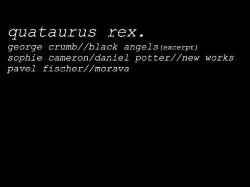 Quataurus Rex, 13th April 2017