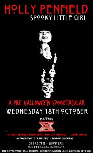 Holly Penfield: 'Spooky Little Girl', 18th October 2017