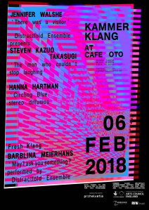 Kammer Klang, 6th February 2018
