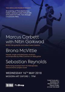 Marcus Corbett + Brona McVittie + Sebastian Reynolds, 16th May 2018
