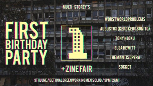 Multi-Storey's First Birthday Party, 9th June 2018