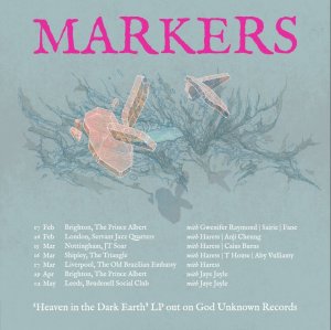 Markers on tour, February-May 2019