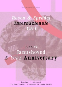 Janushoved 5 Year Anniversary, 1st November 2019